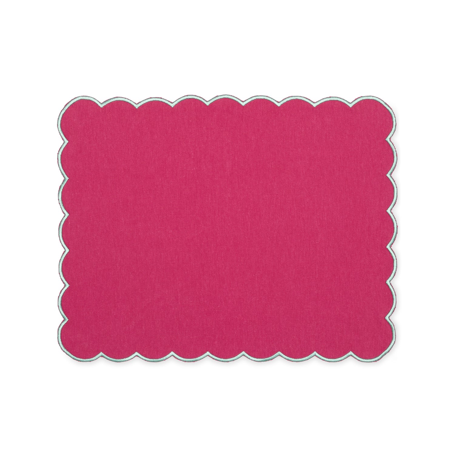Charlie Placemat | Pink with Limegreen - set of 2