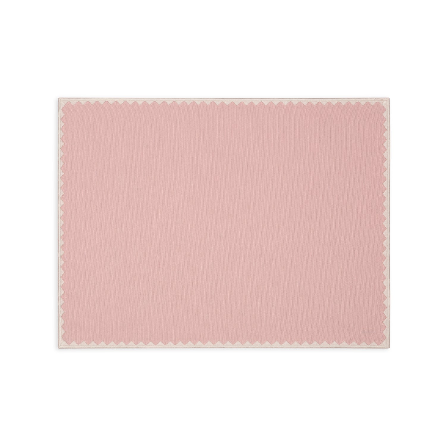 Ziggy placemat | pink and white - set of 2