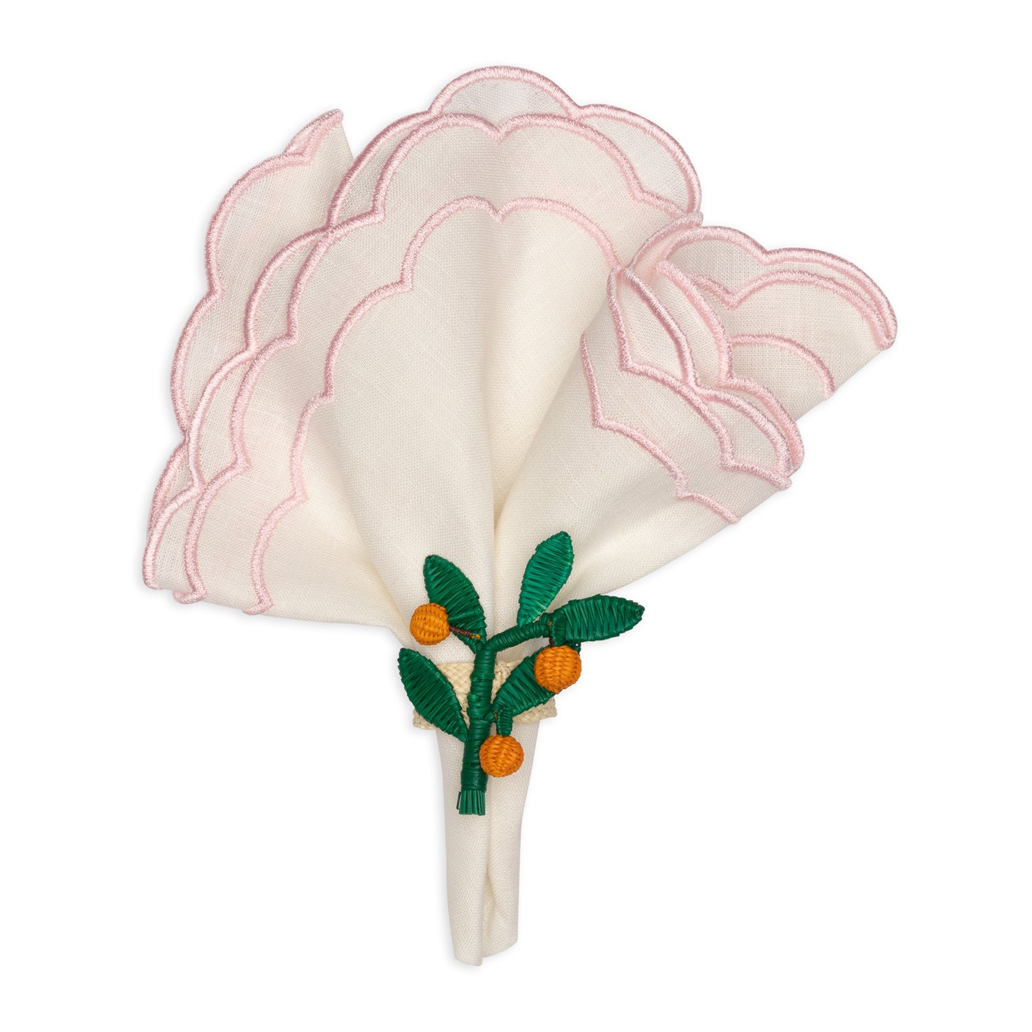 Napkin ring | Orange Branch - per piece