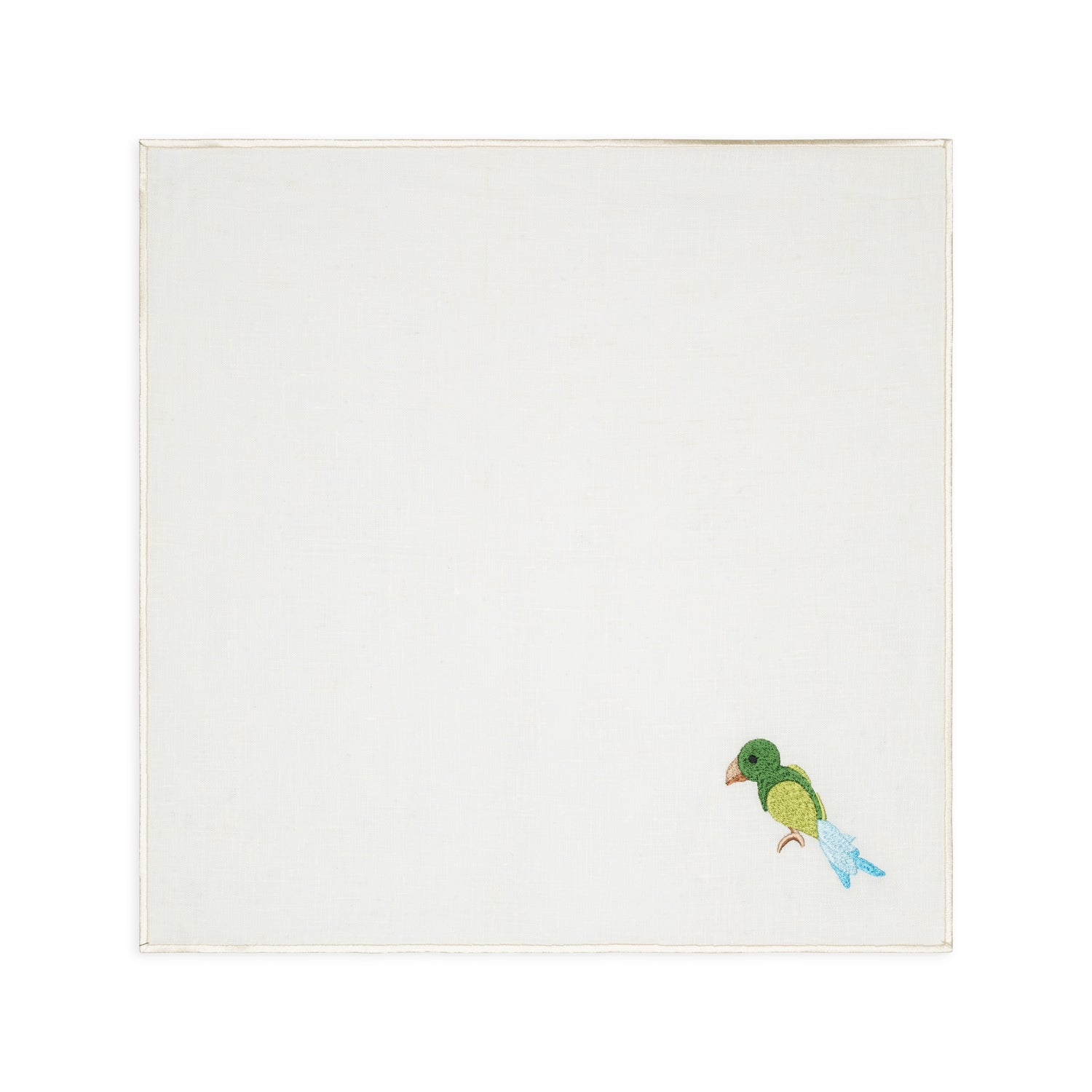 Evergreen Napkin | Toucan embroidery - set of 2