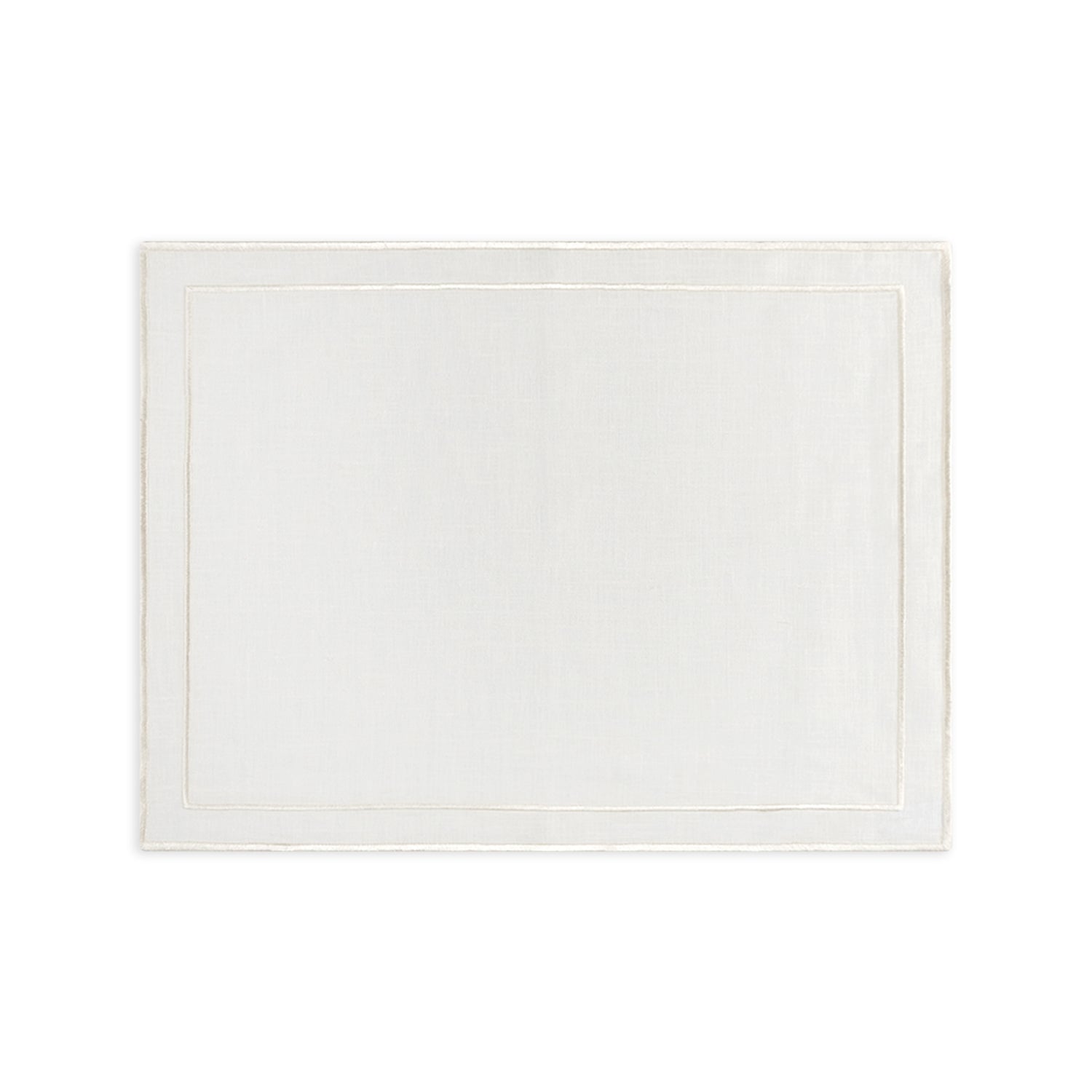 Evergreen Placemat | White linen - set of 2