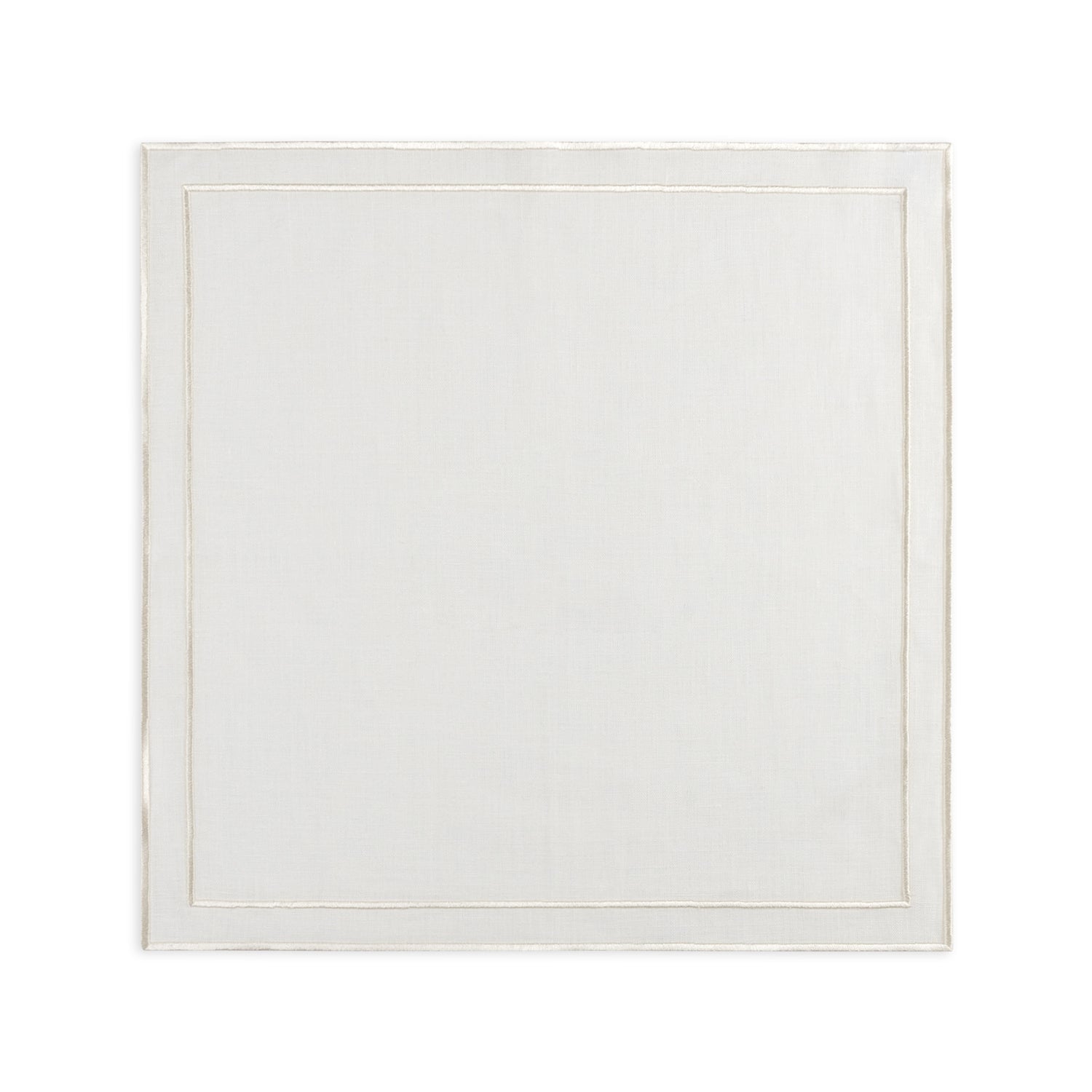 Evergreen Napkin | White Linen - set of 2