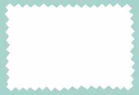 Spring Name Card | Turquoise - set of 8