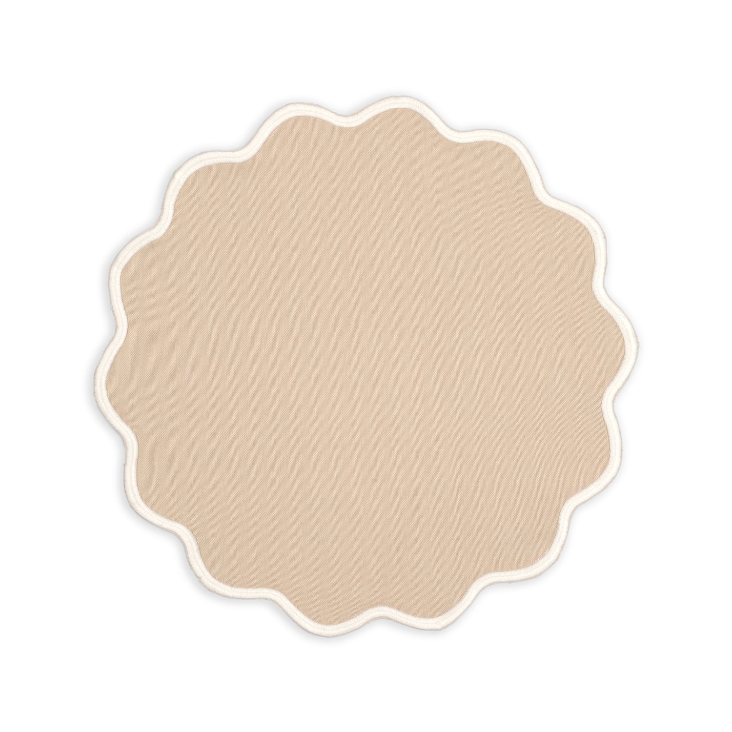 Giorgia Placemat | Beige with white - set of 2