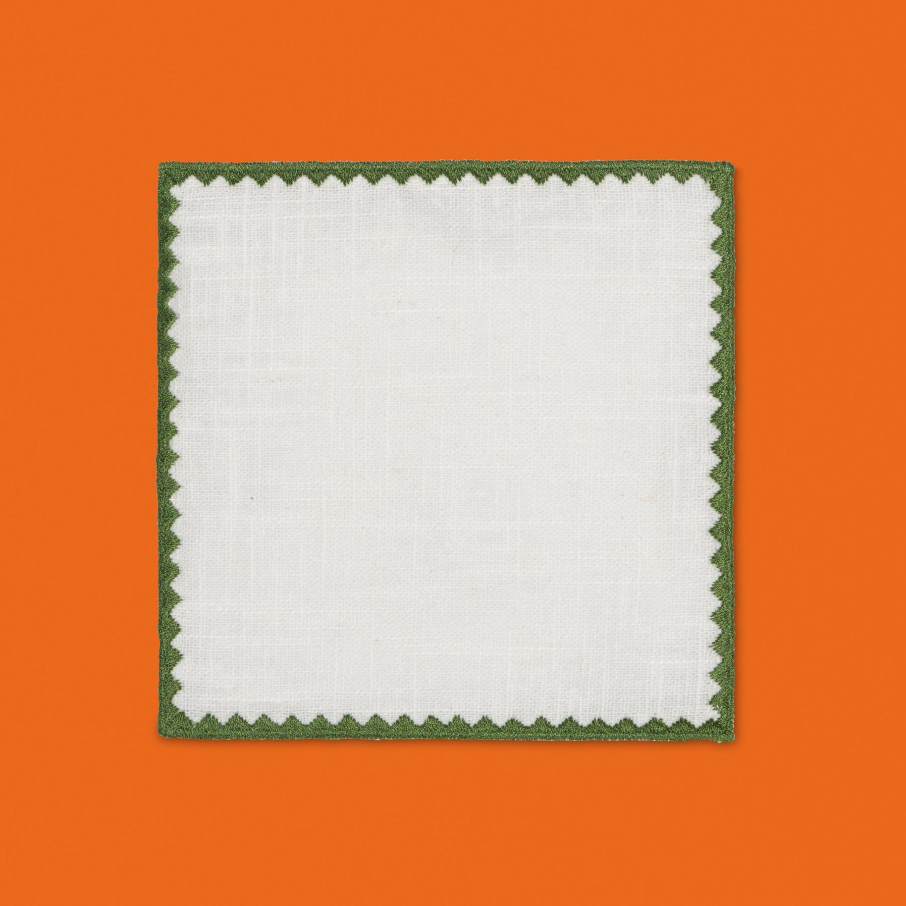 Ziggy Cocktail Napkin | Dark Green - set of 2