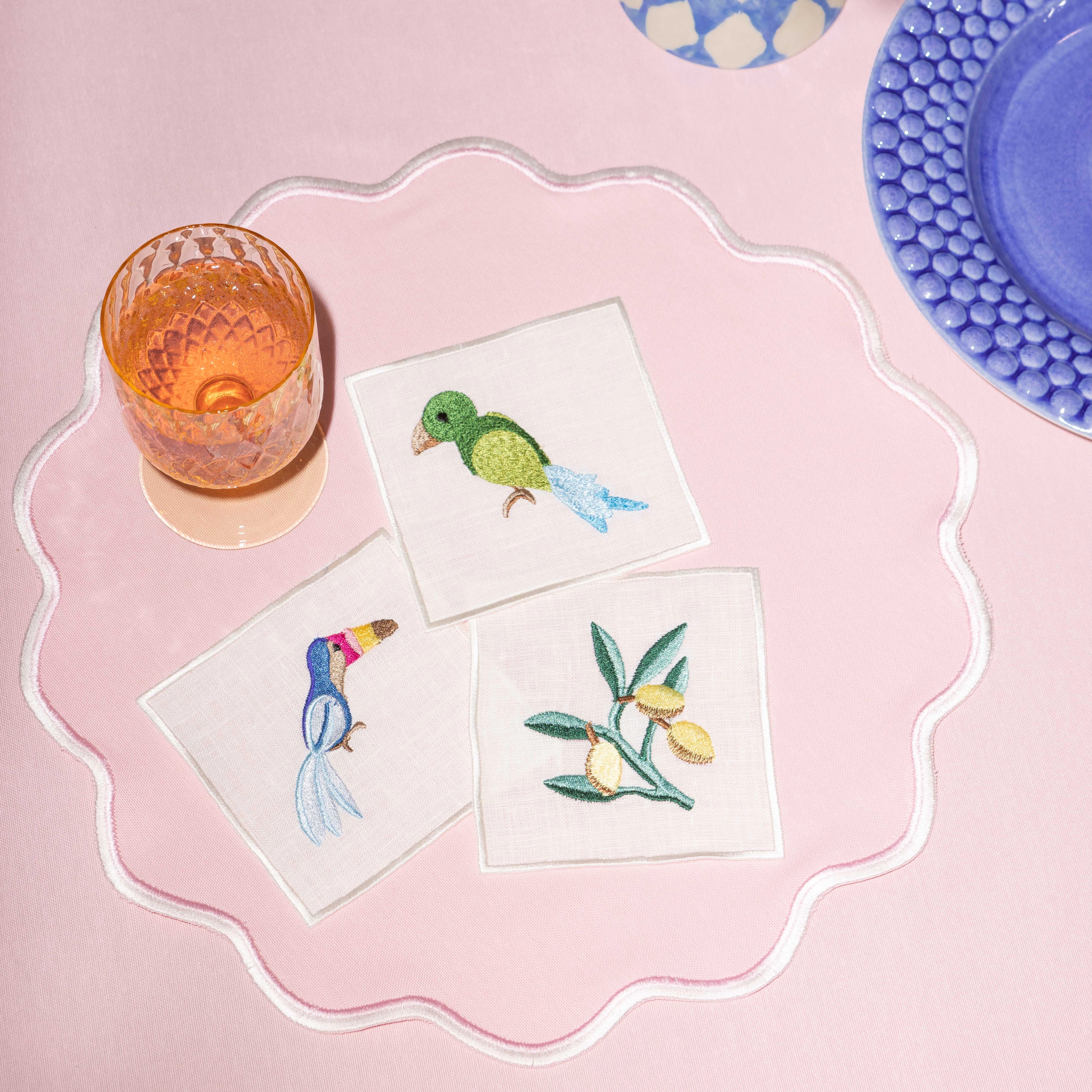 Summer Cocktail napkins | set of 3
