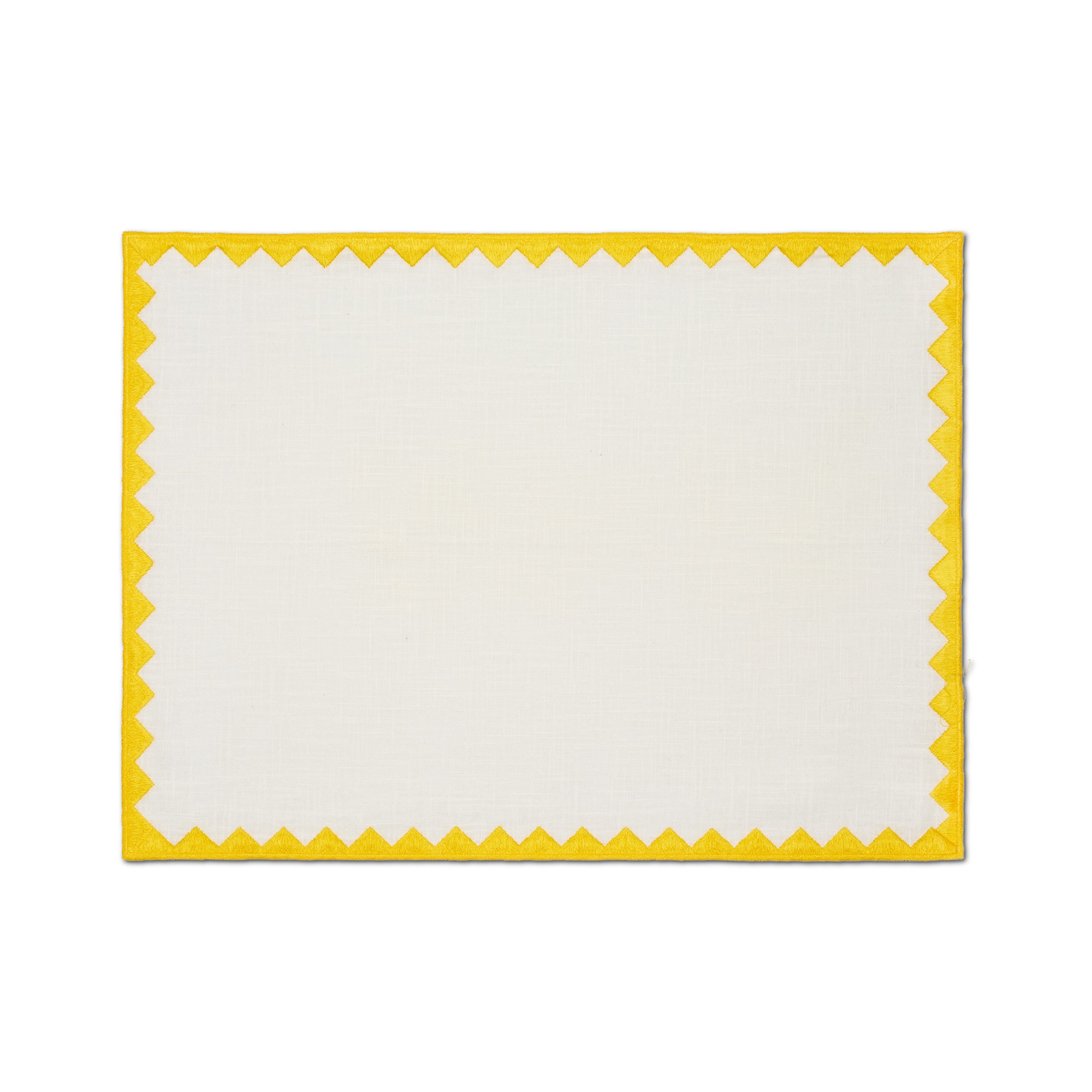 Ziggy Placemat | Yellow - set of 2