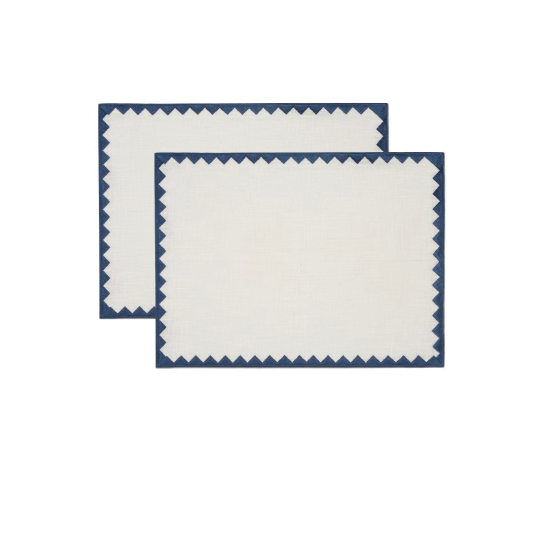 Ziggy Placemat | Midnight blue - set of 2