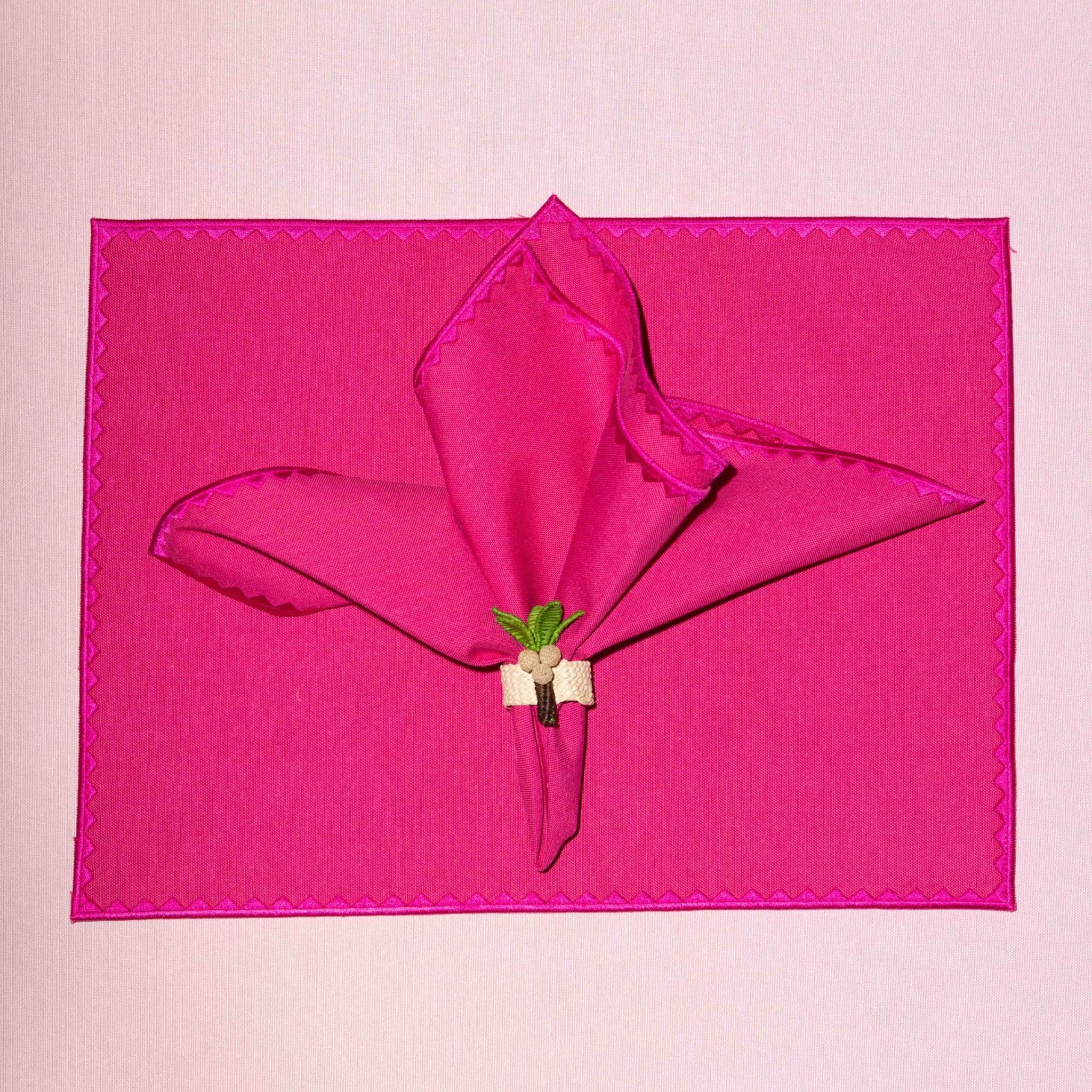 Ziggy Placemat | pink - set of 2